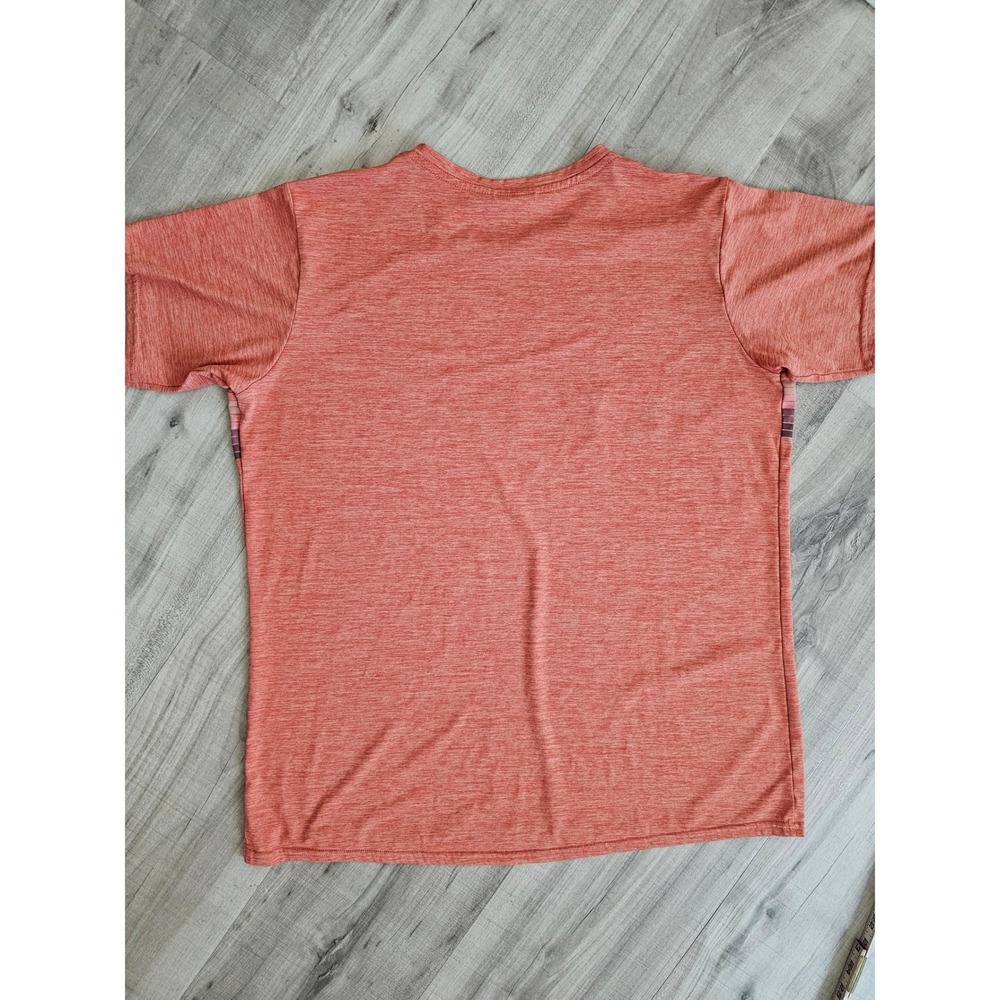 Patagonia Capilene Cool Daily Womens Large Orange Heather Graphic T-Shirt - Picture 2 of 4